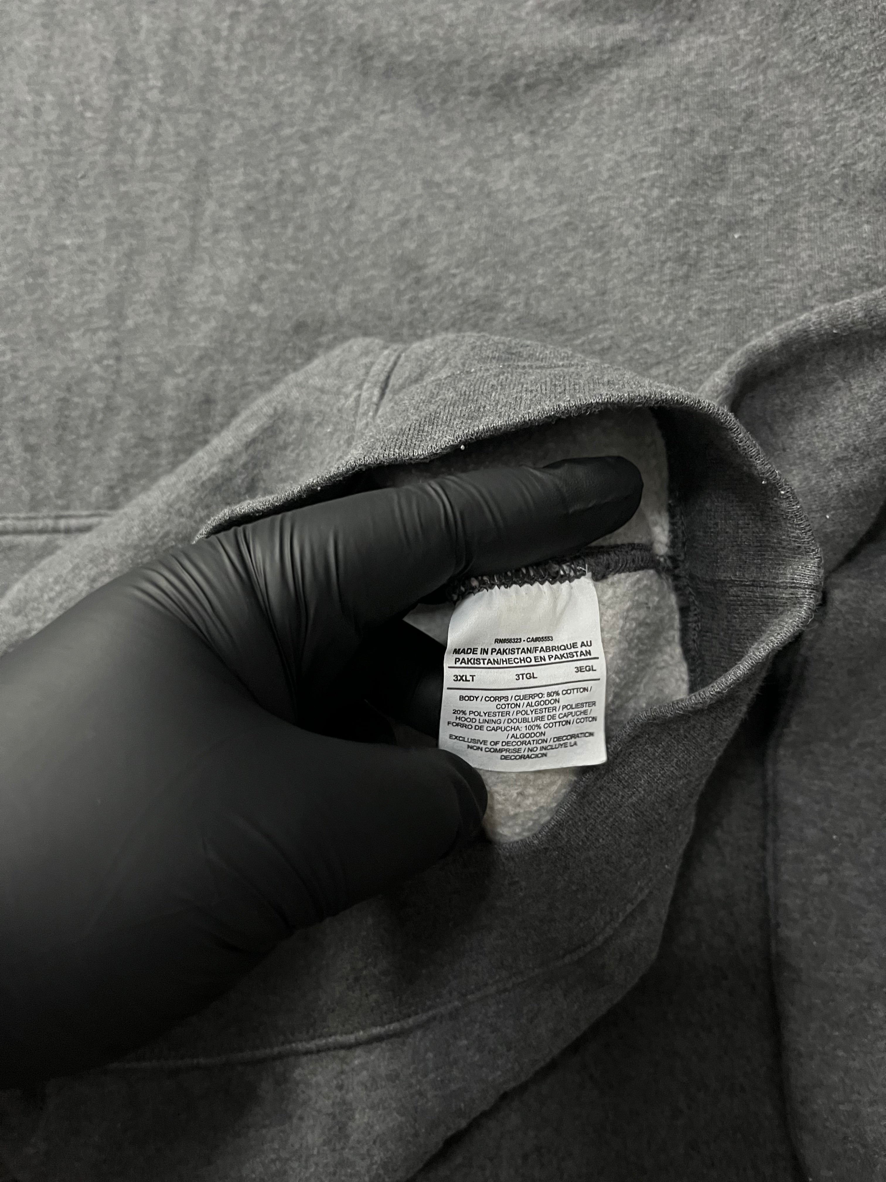 Nike Dark Grey Heather Club Men's Pull-Over Fleece Hoodie