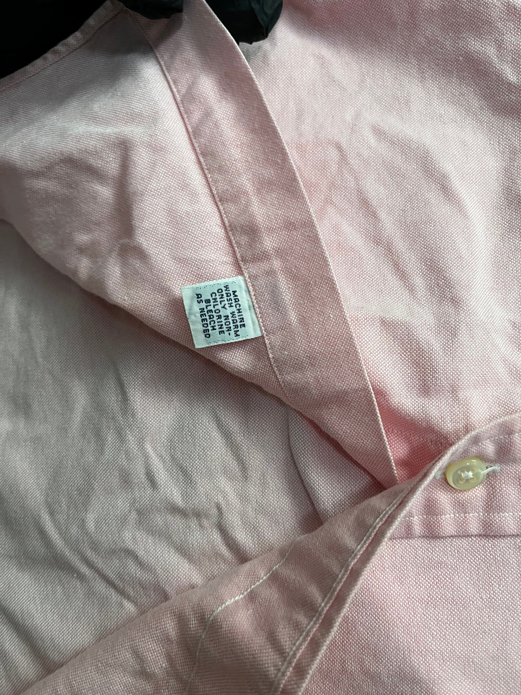 Polo Ralph Lauren Plain Light Pink Long Sleeve Shirt