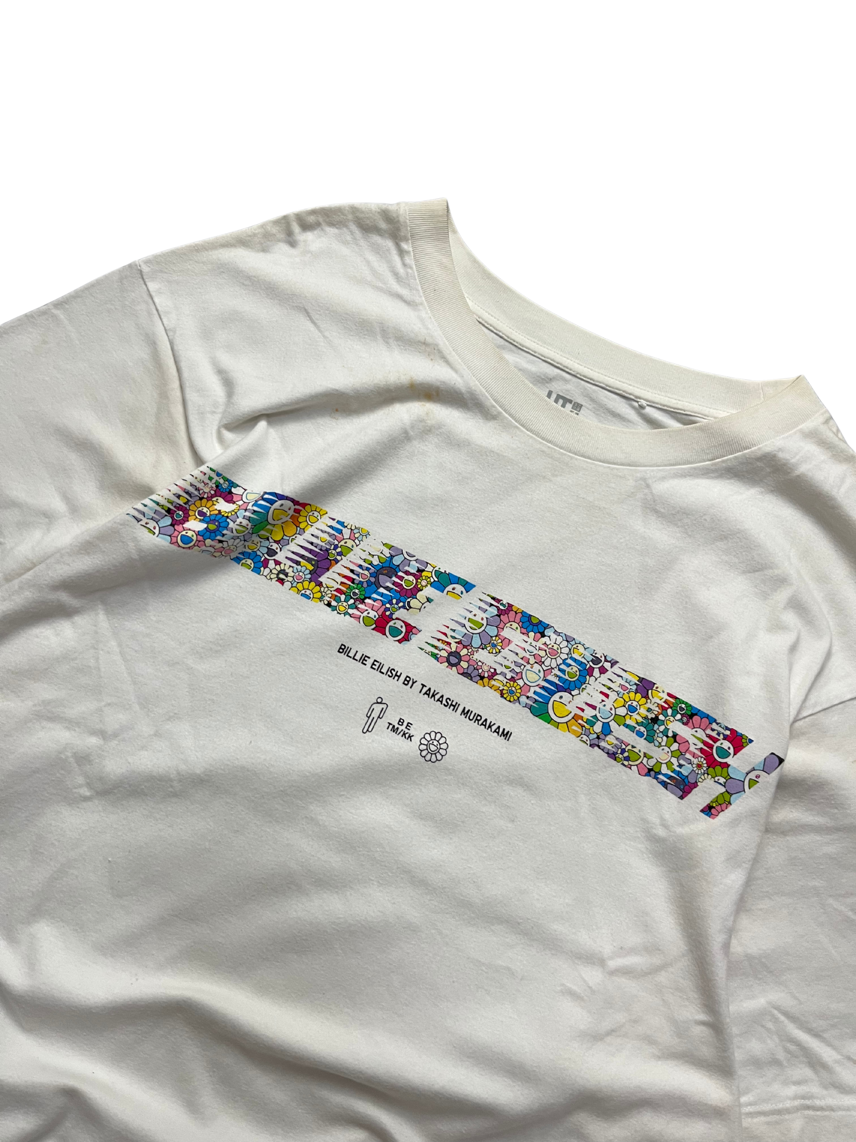 Uniqlo Billie Eilish x Takashi Murakami UT White