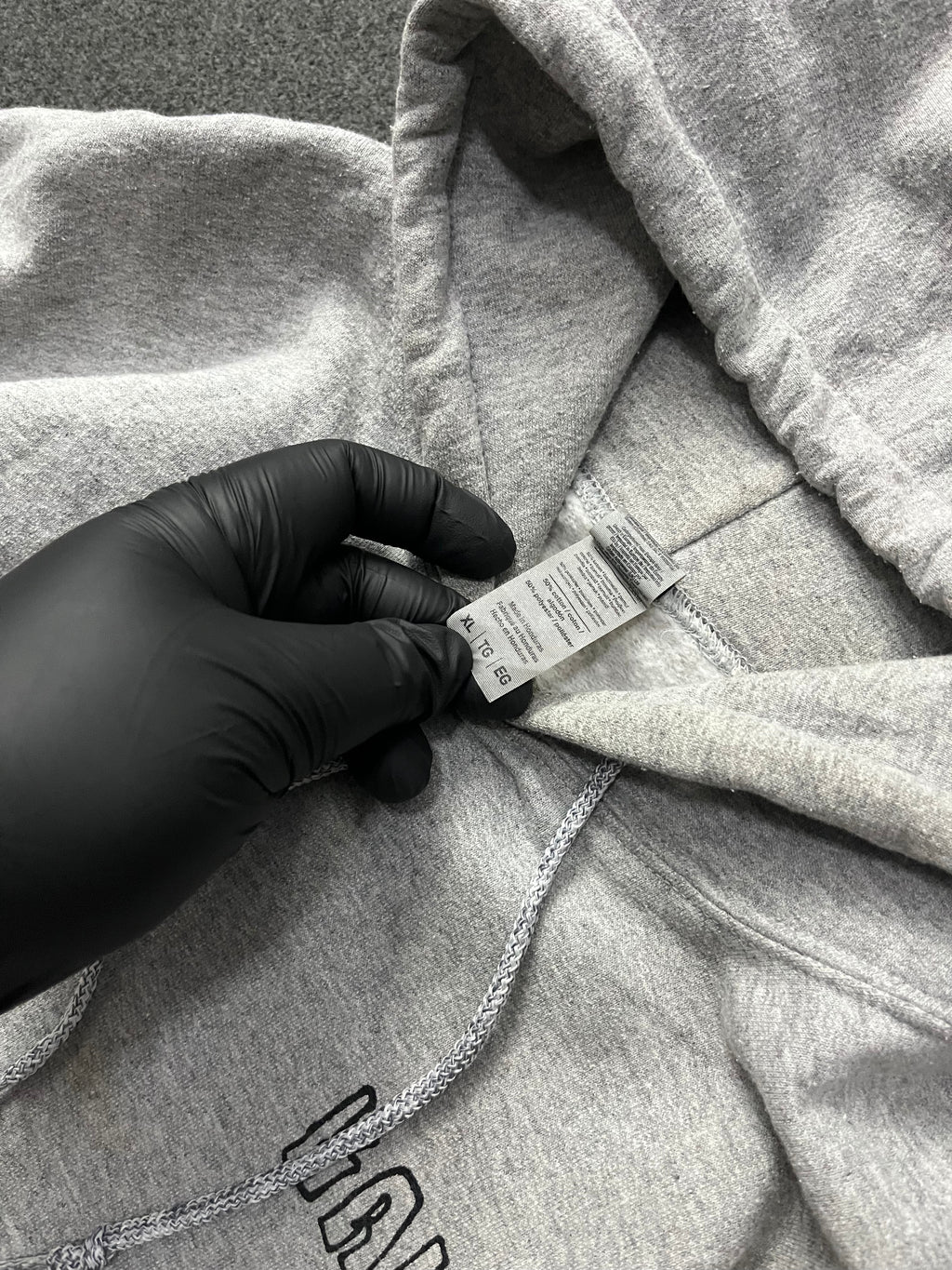 hoodie with a colorful graphic print on the back