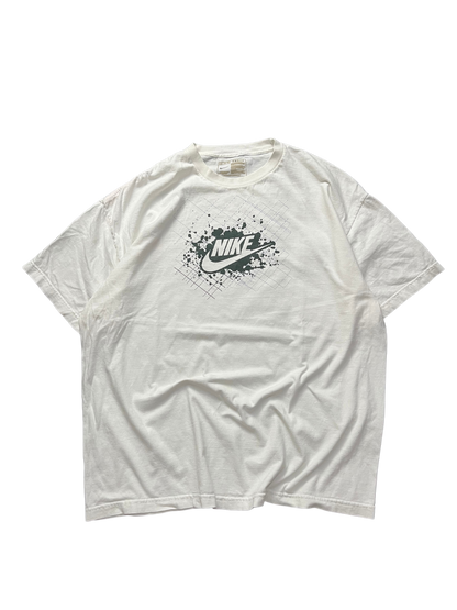 Nike Shirt White Logo Spell Out Logo