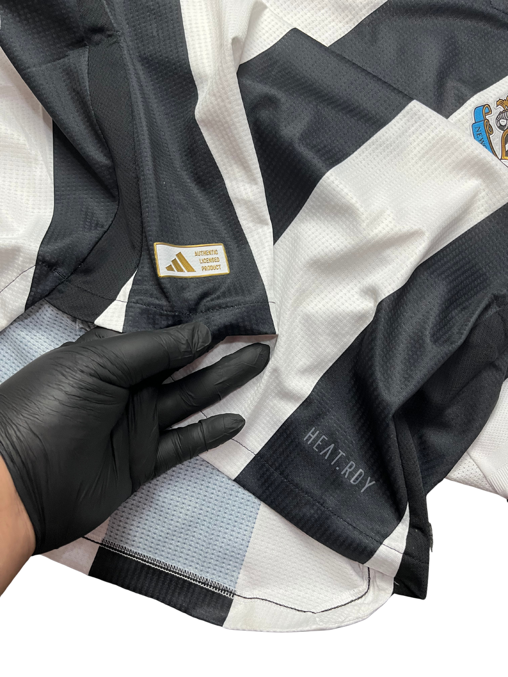 Adidas Newcastle United FC 24/25 Home Authentic Soccer Jersey Mens