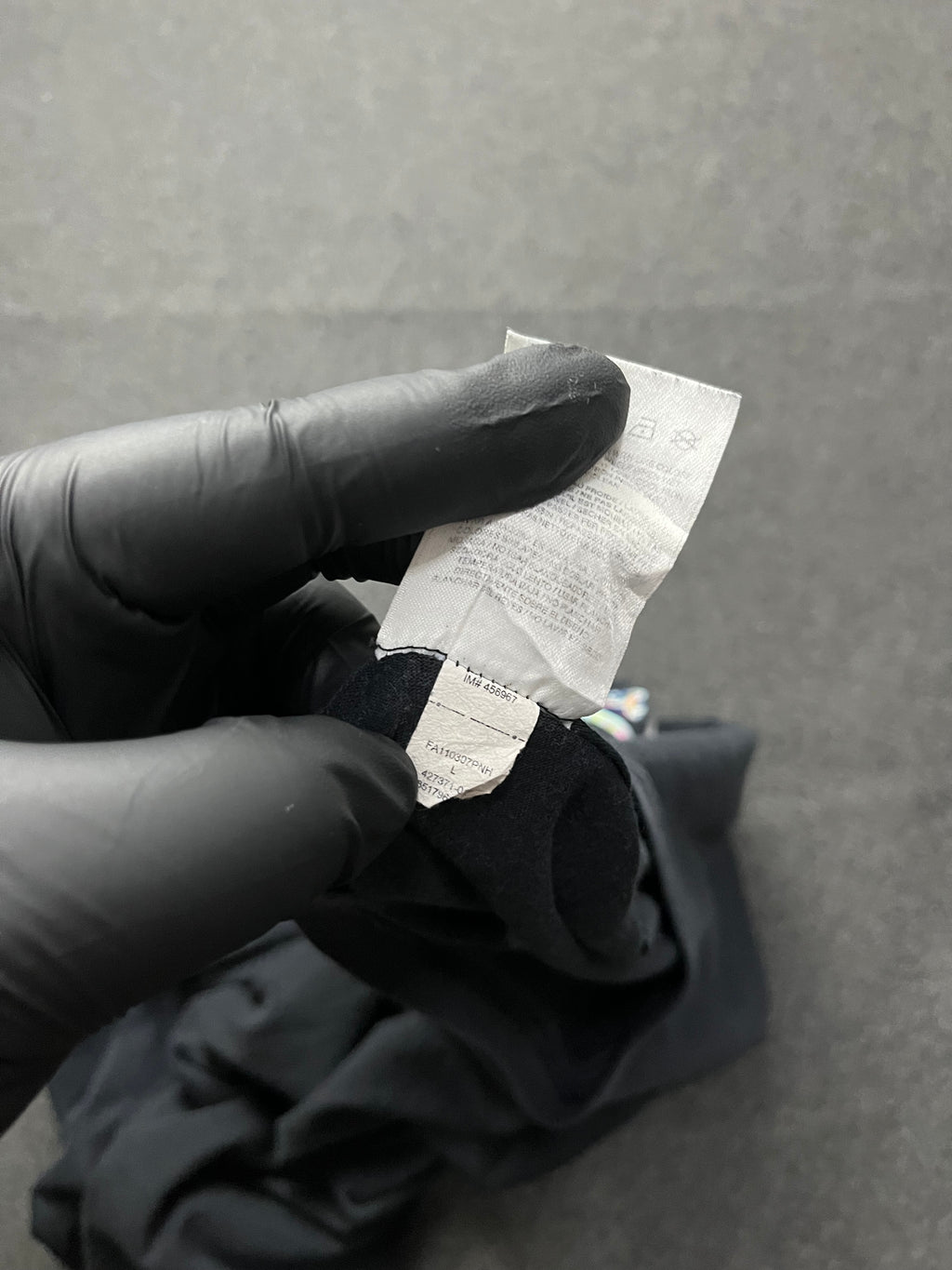 Nike Air Jordan peace sign multi-color logo t-shirt